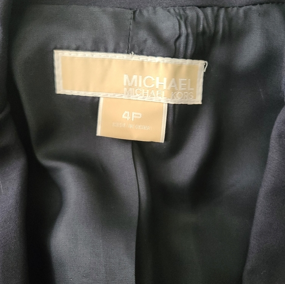 Michael Kors navy blazer - Picture 2 of 3